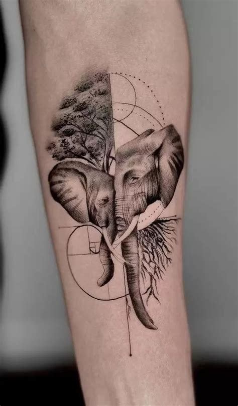 Discover More Than 74 Mother Elephant And Baby Tattoo In Coedo Com Vn