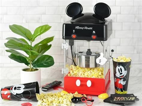 Disney Mickey Mouse Popcorn Popper From 59 99 Shipped Reg 90 Includes Matching Serving