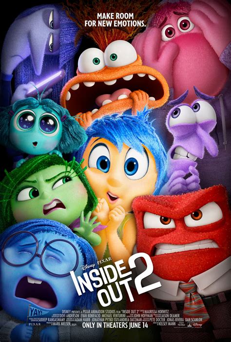 Disney Presents The New Emotions Of Inside Out 2