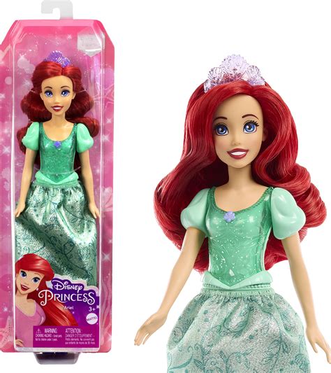 Disney Princess Dolls New For 2023 Ariel Posable Fashion Doll With Sparkling Clothing And