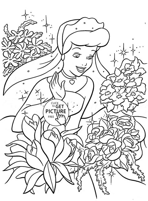 Disney Princesses Coloring Pages Learny Kids