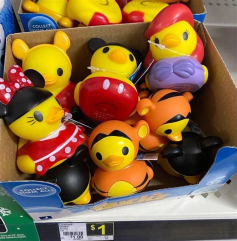 Disney Rubber Ducks Dollar Tree