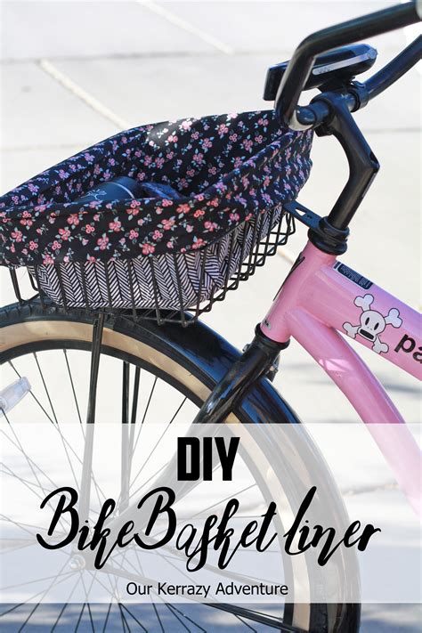 Diy Bike Basket Diy Bicycle Basket Liner Basket Liners Bicycle