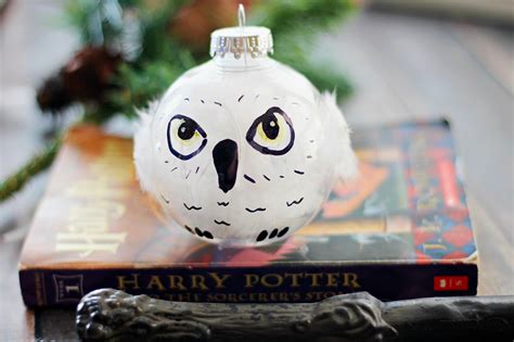 Diy Harry Potter Hedwig Christmas Ornament Life Family Joy