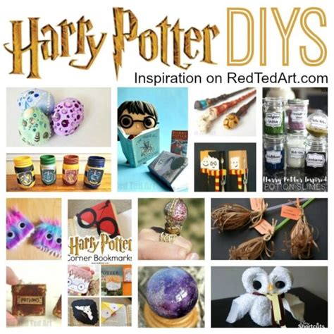 Diy Harry Potter Mini Books No Glue Red Ted Art Kids Crafts