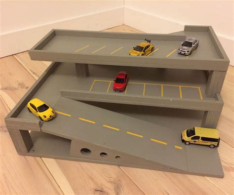 Diy Hot Wheels Garage Diy Toy Car Parking Garage Kids Car Garage