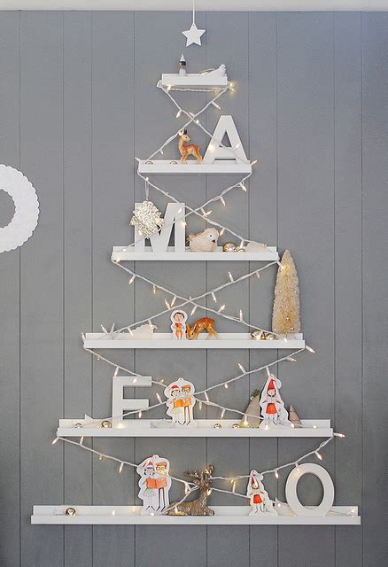 Diy Ikea Ribba Christmas Tree Shelterness