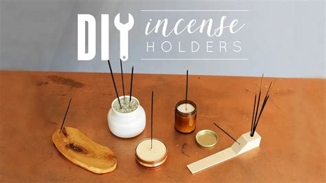 Diy Incense Holders Youtube