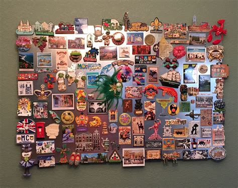 Diy Magnet Board Travel Wall Decor Diy Magnet Board Diy Magnets