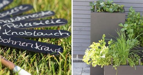 Diy Namensschilder F R Den Gem Se Und Kr Utergarten Vivanno