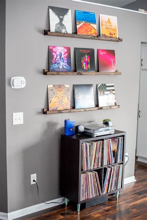 Diy Vinyl Record Wall Shelves 2024