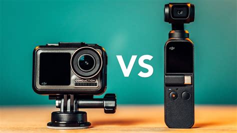 Dji Osmo Action Vs Dji Osmo Pocket In Depth Comparison Youtube