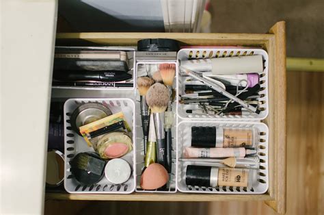 Dollar Store Makeup Drawer Organization Diy By Lauren M