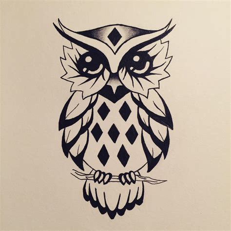 Doodle Designs Stencil Designs Stencil Patterns Tattoo Designs Owl