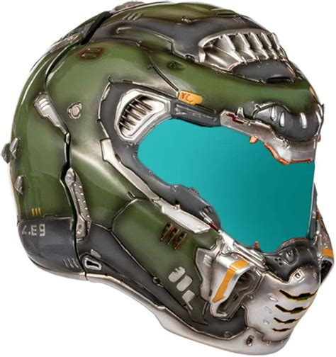 Doom Marine Mask Doom Slayer Deluxe Helmet Doomguy Full Face Mask