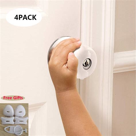 Door Knob Safety Covers Babepai 6Pcs Child Proof Door Knob Cover