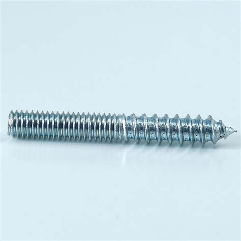 Double Sided Machine And Self Tapping Threaded Wood Dowel Screws