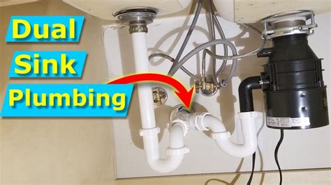 Double Sink Garbage Disposal Plumbing Diagram