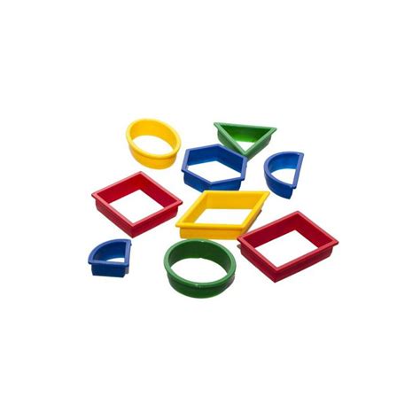 Dough Cutters Geometric Shapes Clay Play Shapes Satoytrade