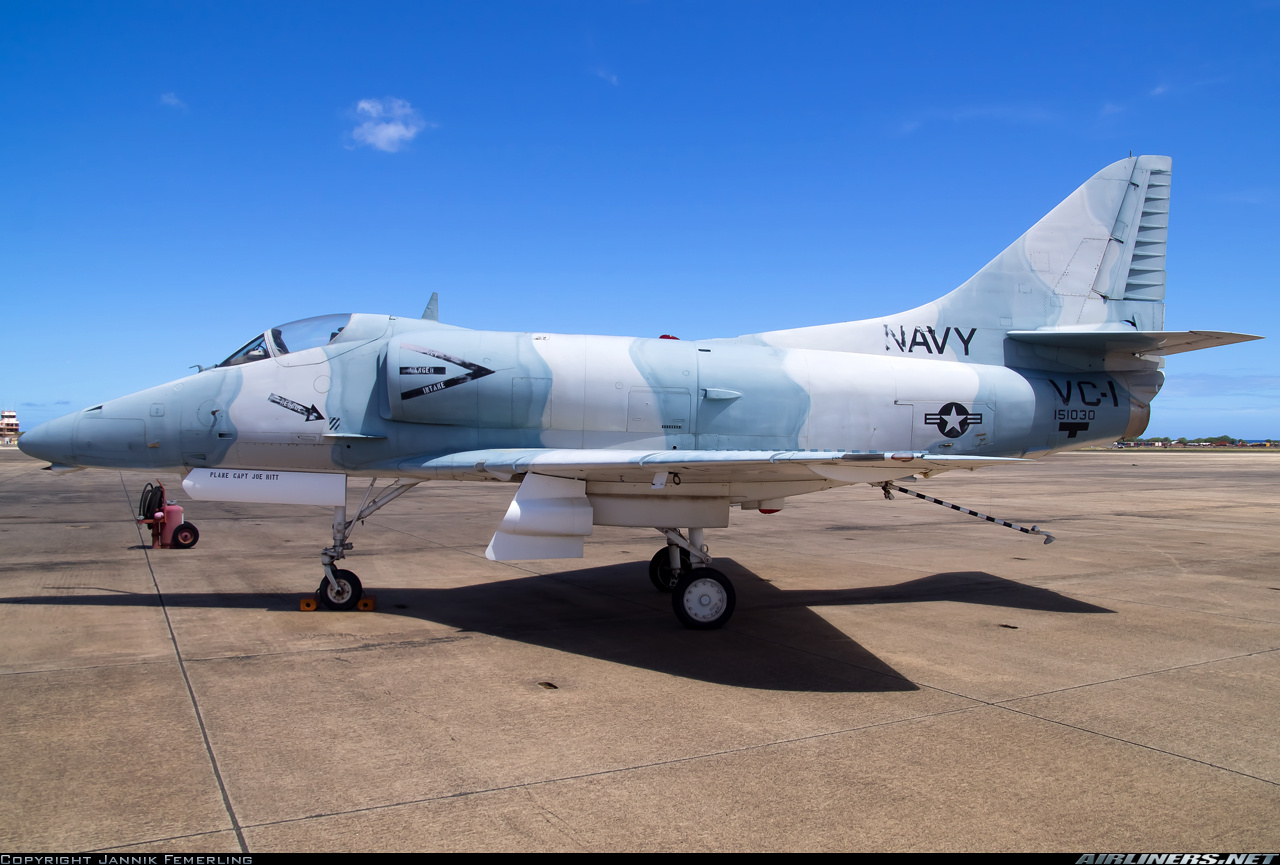 Douglas A 4E Skyhawk A4d 5 Usa Navy Aviation Photo 2806155