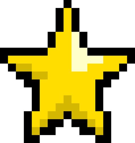 Download Star Super Mario Star Pixel Full Size Png Image Pngkit