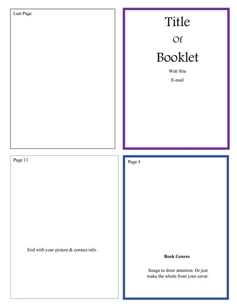 Download Template Booklet Word Gratis