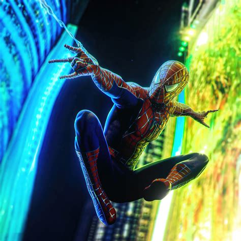 Download Web Slinging Hero Spiderman Wallpapers Com