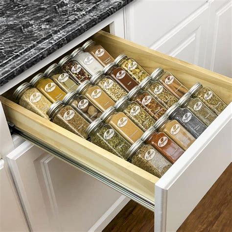 5 Ways to Organize Your Drawer with a Spice Rack