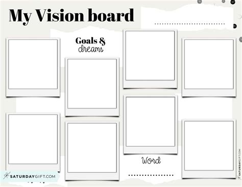 7 Dream Board Printables to Visualize Success