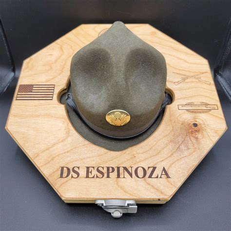 Drill Sergeant State Trooper Police Hat Press Sawdust And Circuits Llc