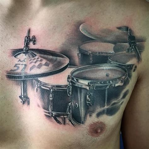 10 Drum Tattoo Designs That Beat All Others