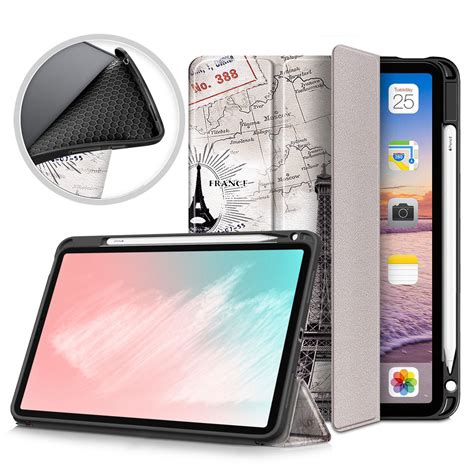 Dteck Case For New Ipad Air 5 2022 Amp Ipad Air 4Th Gen 2020 10 9 Inch Tri Fold Standing Cover