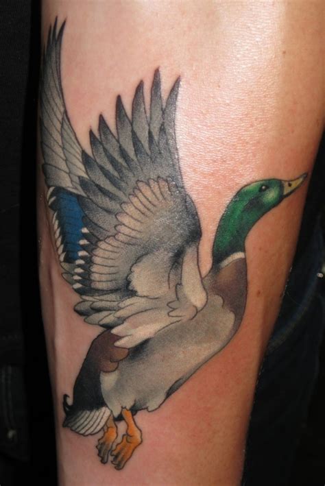 Duck Tattoo Design Ideas For Men And Women With Meanings In 2022