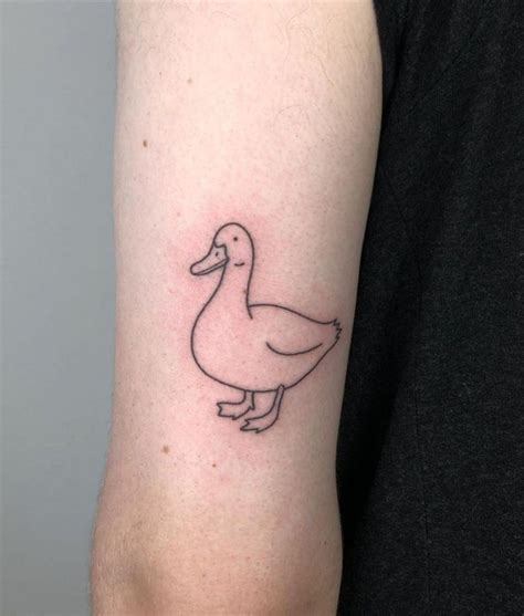 Duck Tattoo Ideas Duck Tattoos Temperament Improve Pretty Source