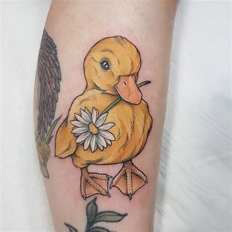 Duck Tattoos Google Search Cute Duck Tattoos Tattoos Kawaii