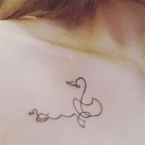 Duckling Tattoo Google Search Tattoos Ear Tattoo Infinity Tattoo