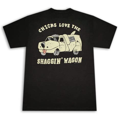 Dumb Amp Dumber Shaggin Amp 39 Wagon Black Graphic Tee Shirt