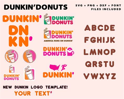 Dunkin Donuts Logo Dunkin Donuts Logo Fonts In Use This Is Dunkin Donuts Logo By