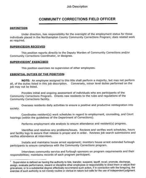 5 Key Duties of Correctional Officers