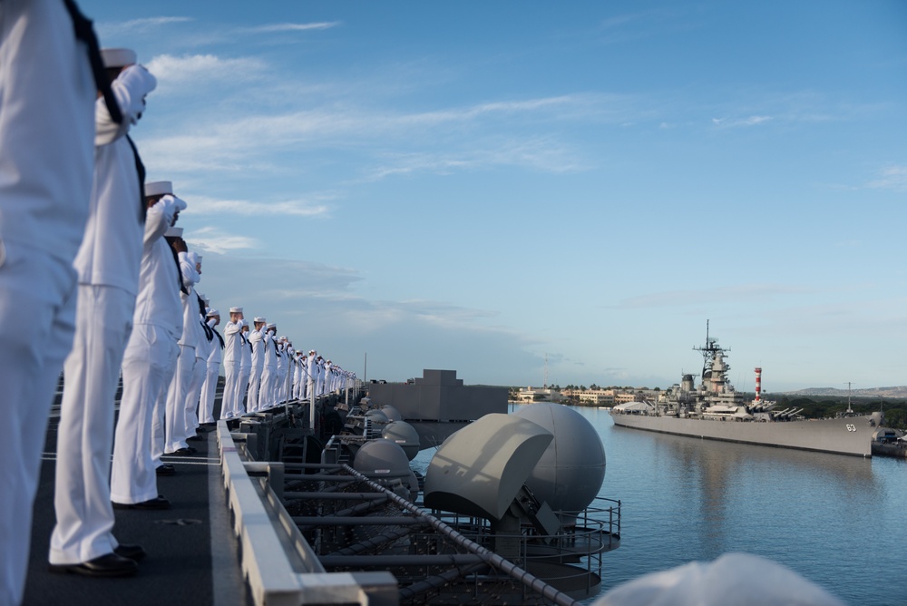 Dvids Images Uss John C Stennis Arrives At Pearl Harbor Image 5 Of 7