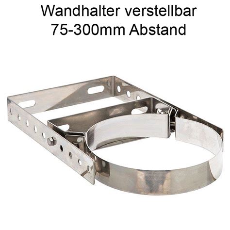 Dw Complete Wandhalter Verstellbar 75 300Mm F R Dn 180Mm