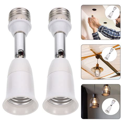 E27 Light Bulb Socket Extension Adapter Extenders Customized Lamp