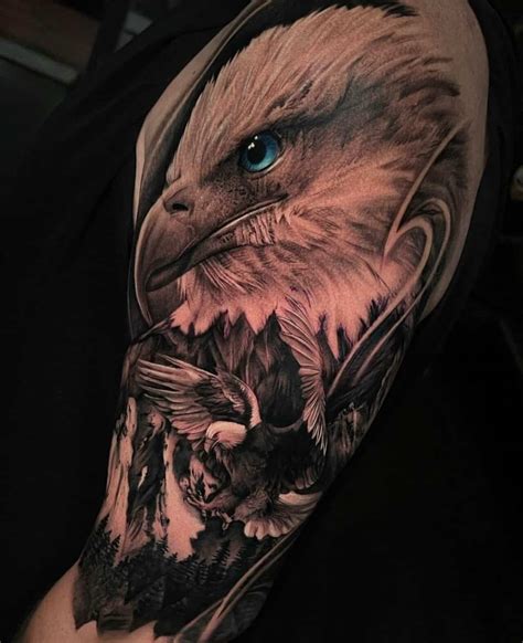 7 Unique Eagle Head Tattoo Design Ideas