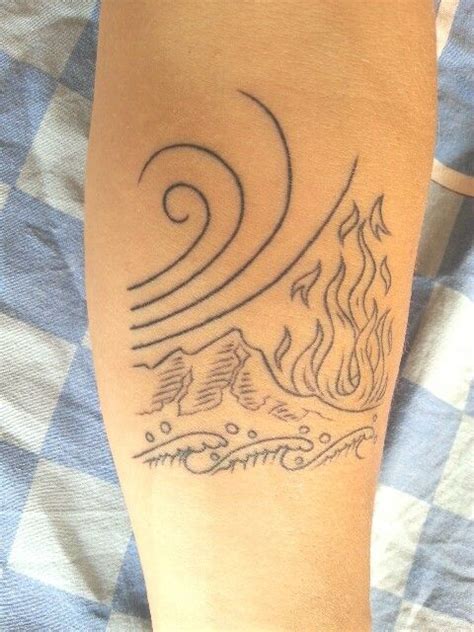 Earth Wind Fire Water Tattoo Tattoos And Tattoo Designs Water