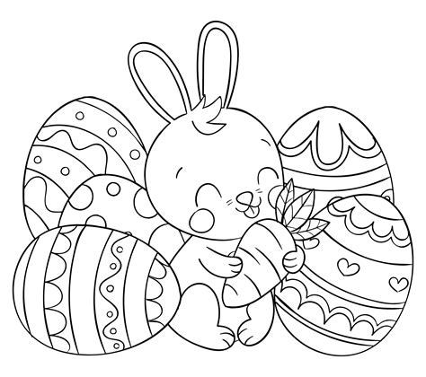 Easter Coloring Printable Pages