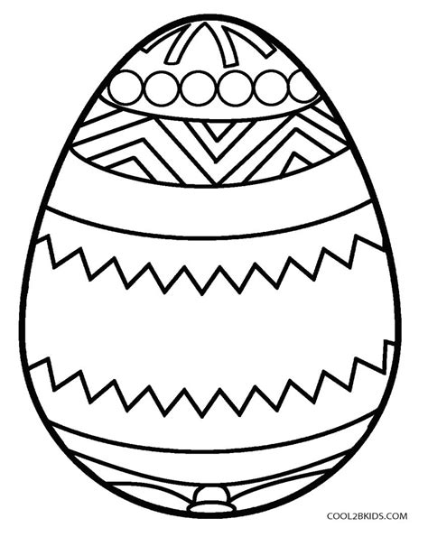 Easter Egg Coloring Pages