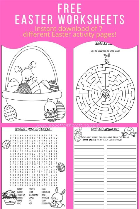 5 Fun Easter Printable Activities for Kids