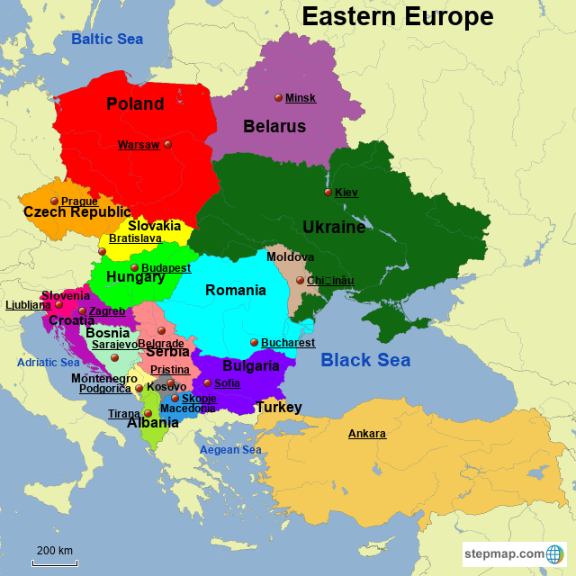 Eastern Europe Countries