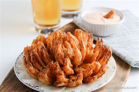 Easy Air Fryer Blooming Onion Recipe A Few Shortcuts