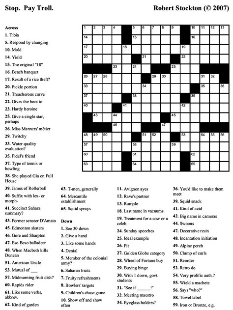 Easy Crosswords Noredkings